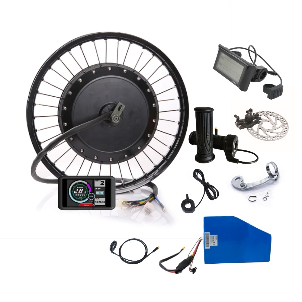 5000W Hub Motor Kit 72V - Комплект для переоборудования электрического велосипеда с