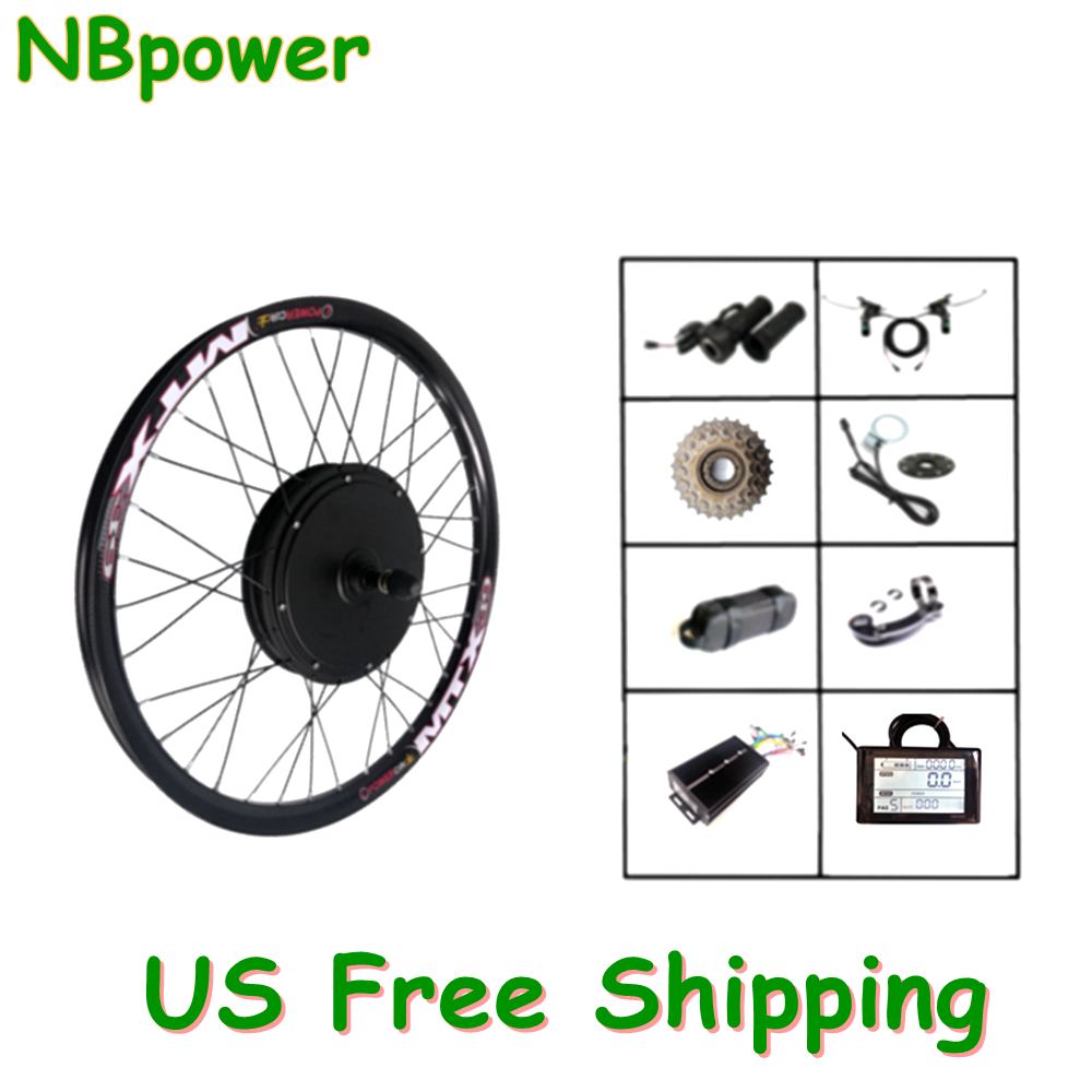 Dual Motor Ebike Kit 2000W - US StockNBpower 70 км/ч 72 в