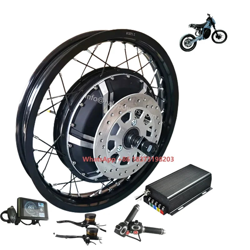 12000W Electric Motorcycle Hub Motor - 72 В 96 В QS 273