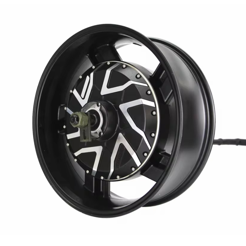 12000W Electric Motorcycle Hub Motor - Двигатель QS 12000 Вт, 17X6,0 дюйма,