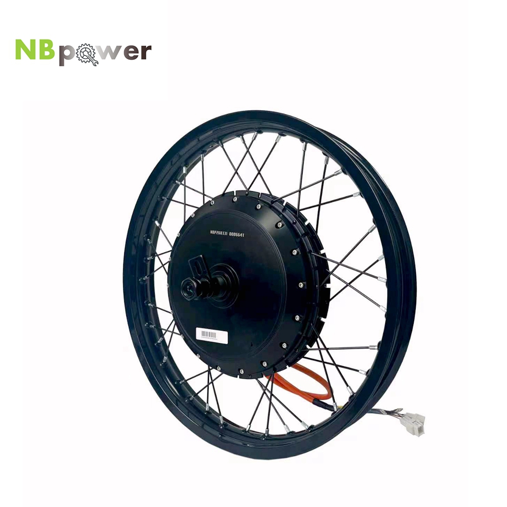72V 8000W Brushless Hub Motor - Мотор-колесо NBpower/170mm Dropout QS 273 40H