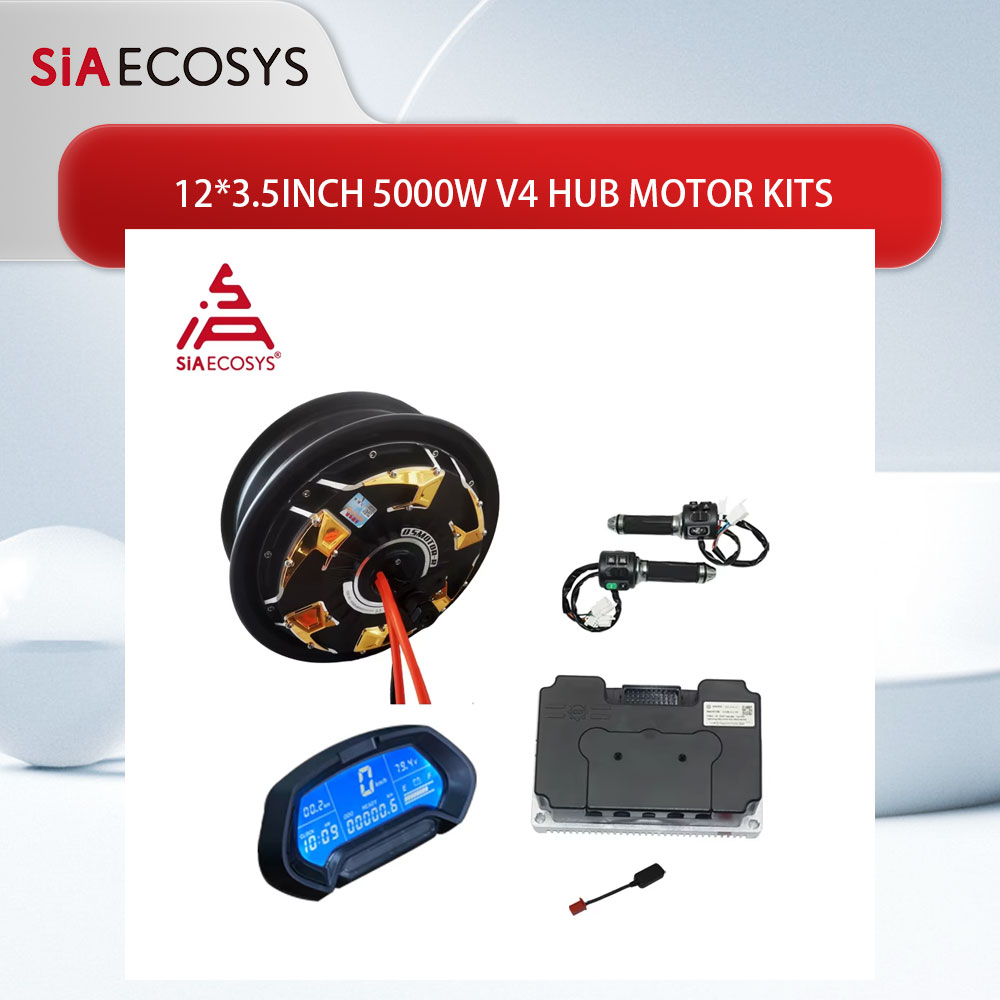 5000W Hub Motor Kit 72V - Двигатель QS 12*3,5 дюйма 5000 Вт