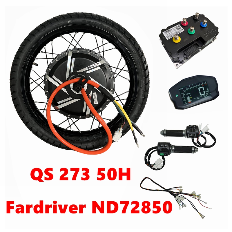 NBpower/QS273 50H 72 В 12000 В – обзор и цена 12000W Electric Motorcycle Hub Motor