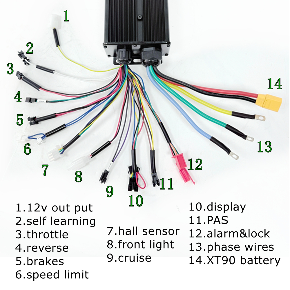 NBpower 72В 5000Вт 70-90км/ч B – обзор и цена 5000W Hub Motor Kit 72V