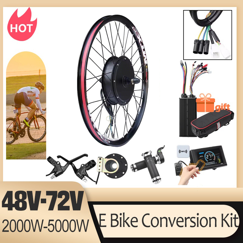 Комплект для переоборудования  – обзор и цена 5000W Hub Motor Kit 72V