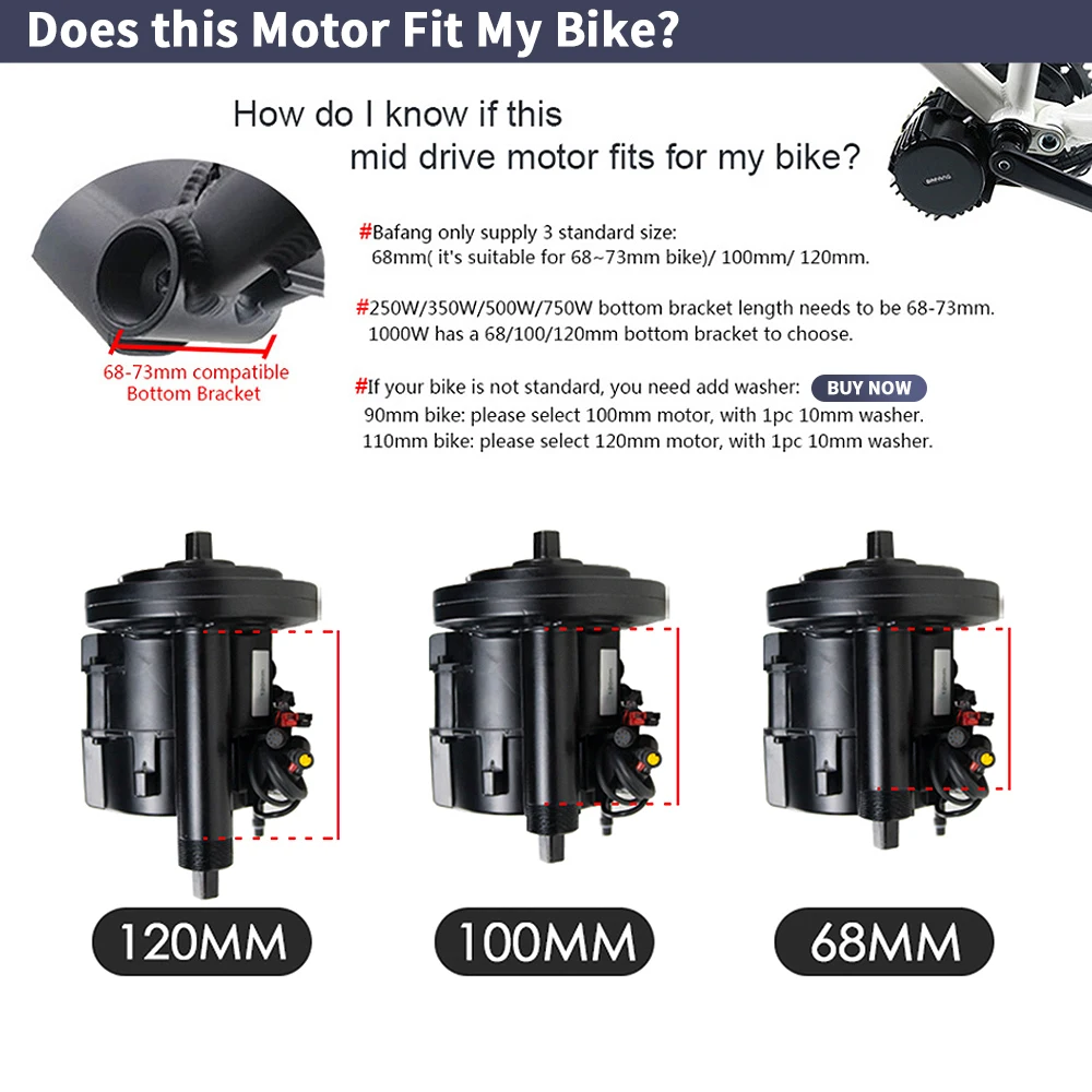 Bafang BBSHD 1000 Вт 52 В 48 В – обзор и цена Side Hung Mid Drive Motor Kit