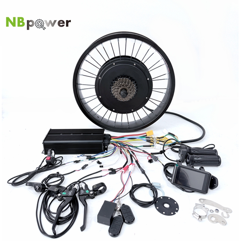 Комплект для переоборудования  – обзор и цена 5000W Hub Motor Kit 72V