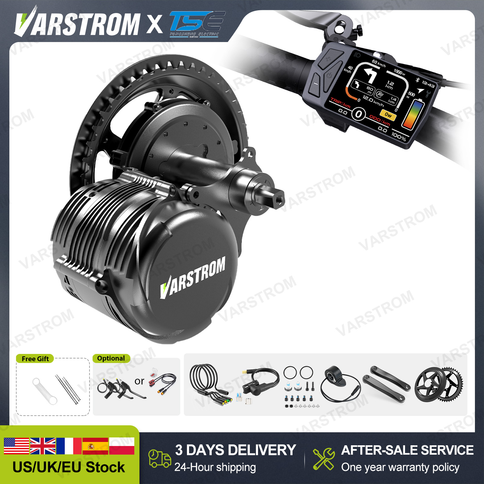 [Быстрая доставка по США за 3  – обзор и цена Side Hung Mid Drive Motor Kit