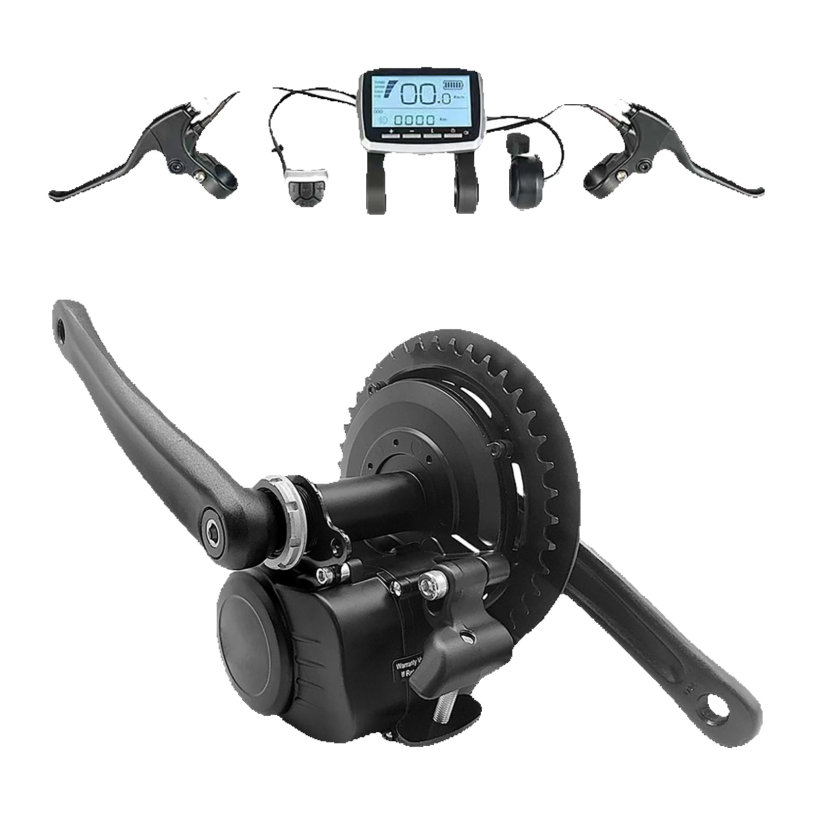 Новая версия Tongsheng 48 В 50 – обзор и цена Torque Sensor Mid Drive Motor Kit