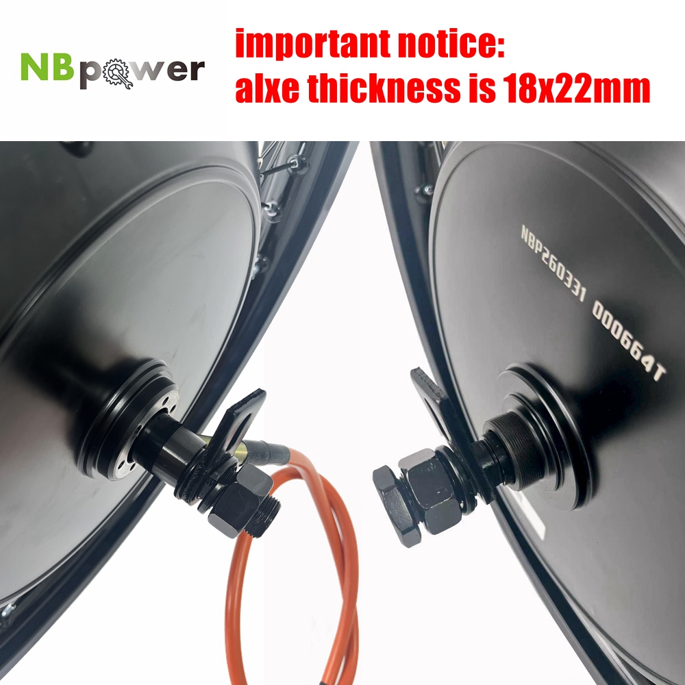 Мотор-колесо NBpower/170mm Dro – обзор и цена 72V 8000W Brushless Hub Motor